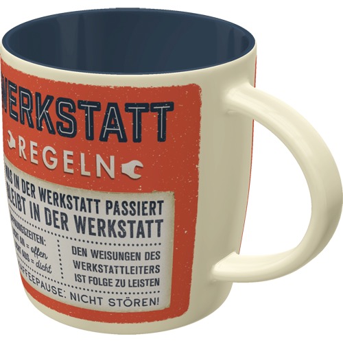 Tasse Werkstattregeln