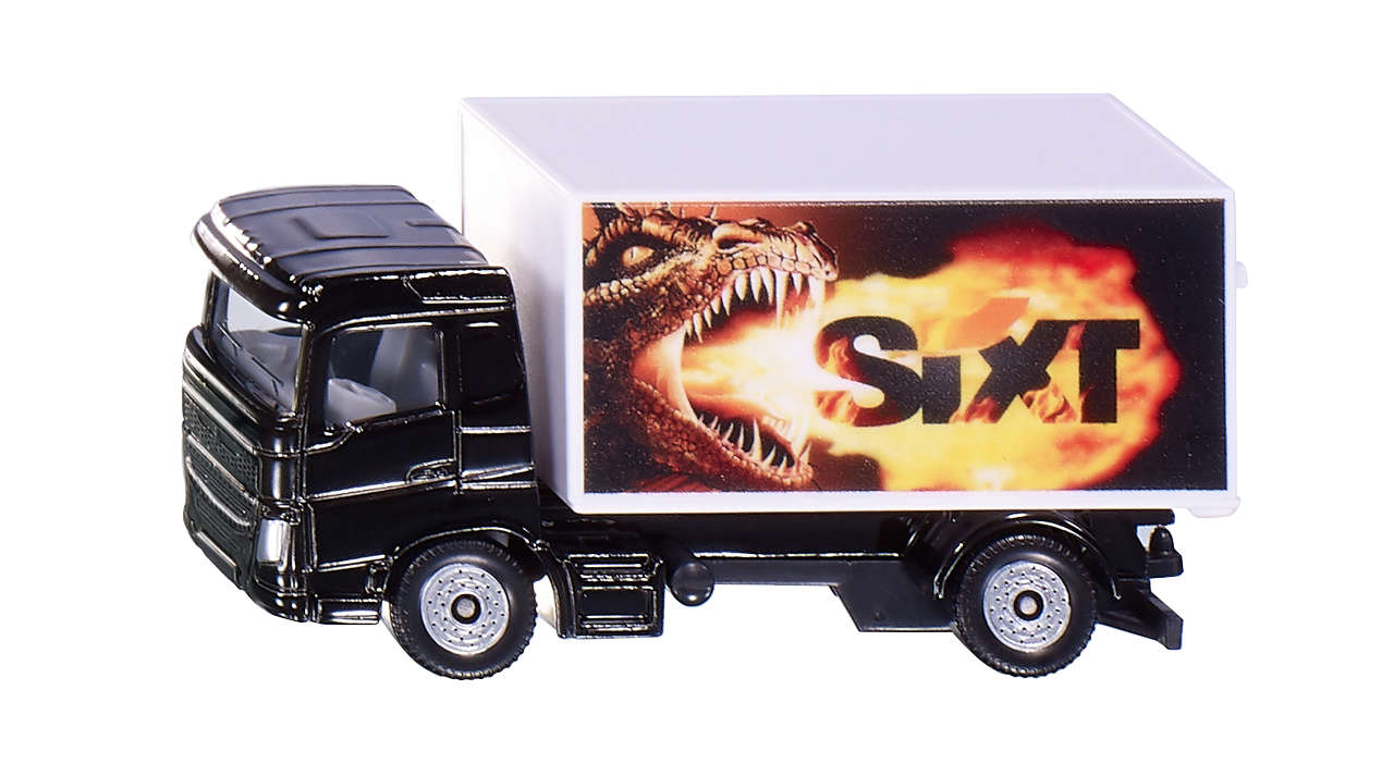 Lkw mit Kofferaufbau Sixt-1