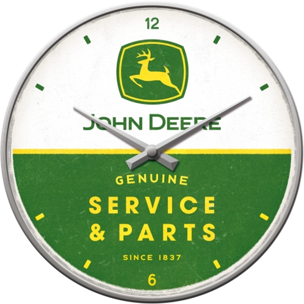 Wanduhr John Deere Service & Parts-1