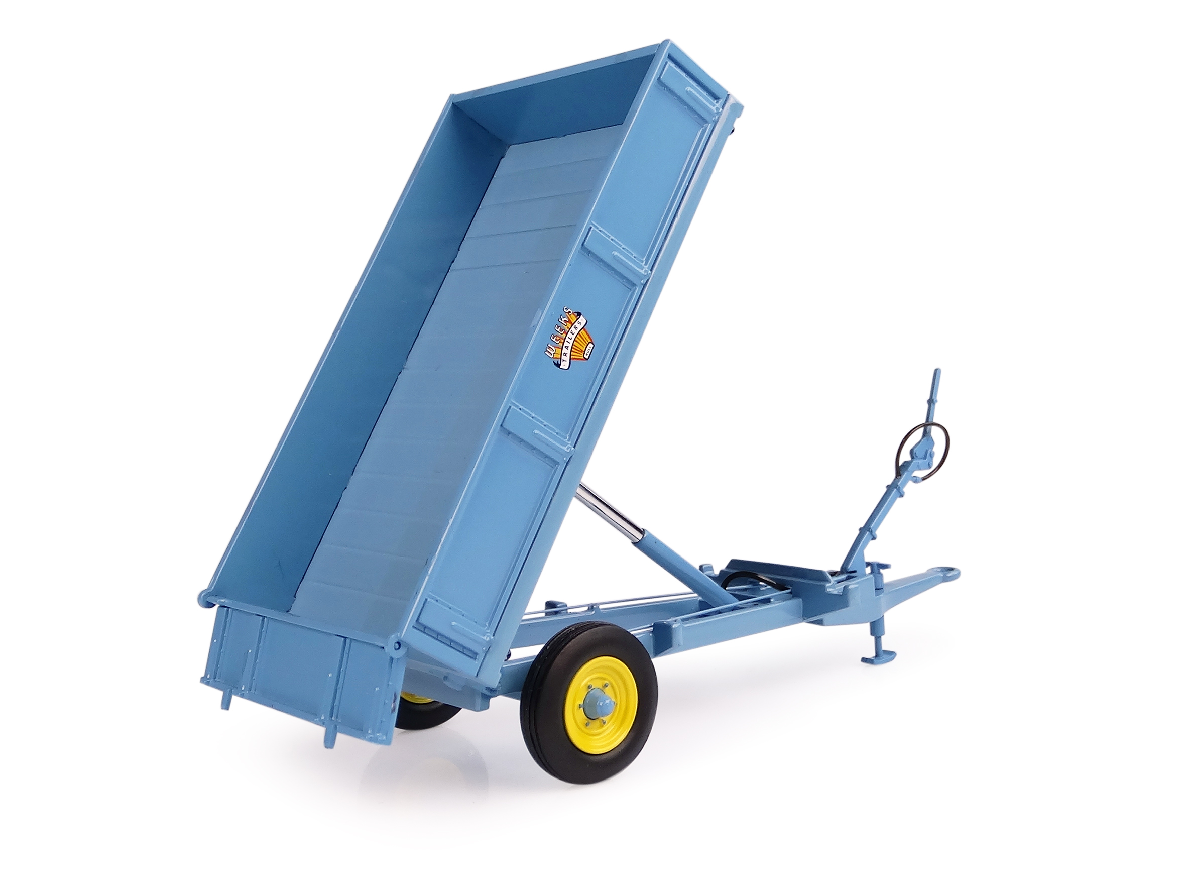 Weeks Popular 3,5 Tonnen Hydraulik-Kippanhänger Modell von Universal Hobbies 1:32