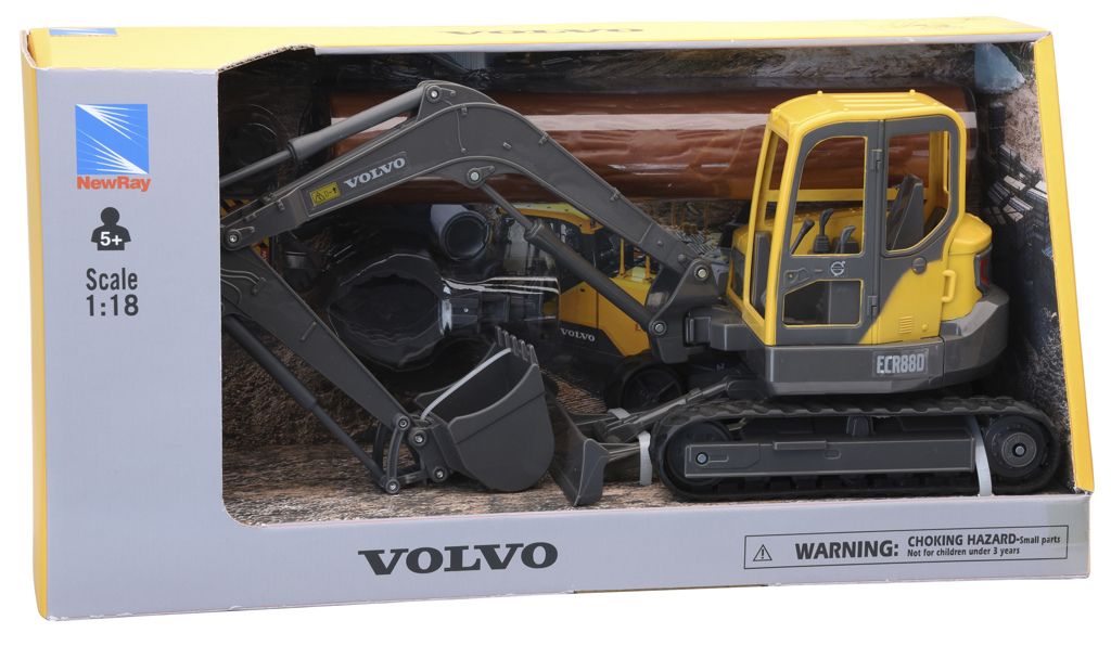 Volvo ECR88D mit wechselbaren Teilen