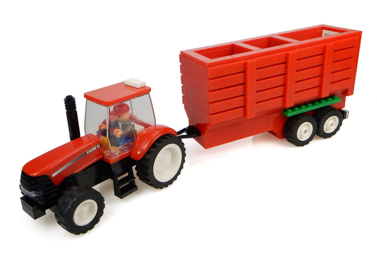 UH Kids Case IH Traktor mit Heuwagen Bausatz
