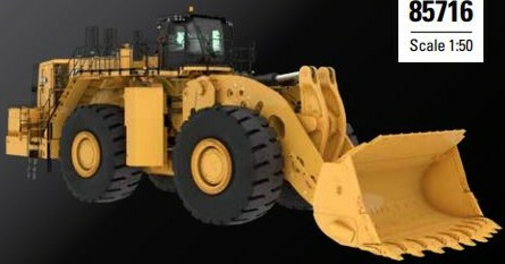 CAT 995 Radlader Modell von DieCast Masters 1:50