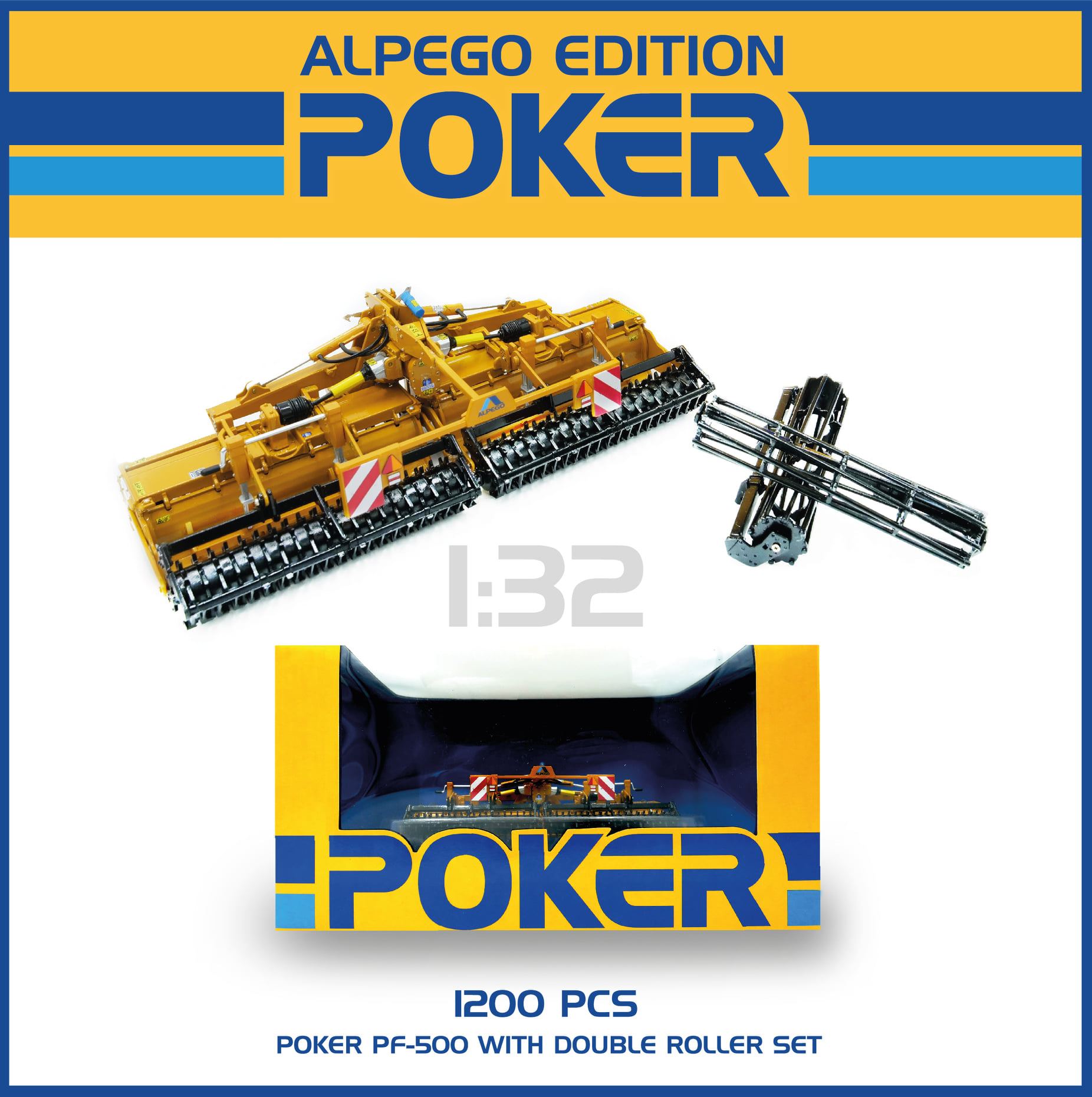 Alpego Poker PF-500 mit Dopperoller-Set Lim. Edt.-1