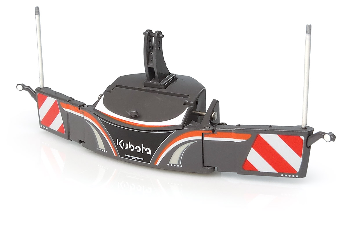 Tractorbumper Sicherheitsfrontgewicht 800kg Kubota Modell von Universal Hobbies 1:32
