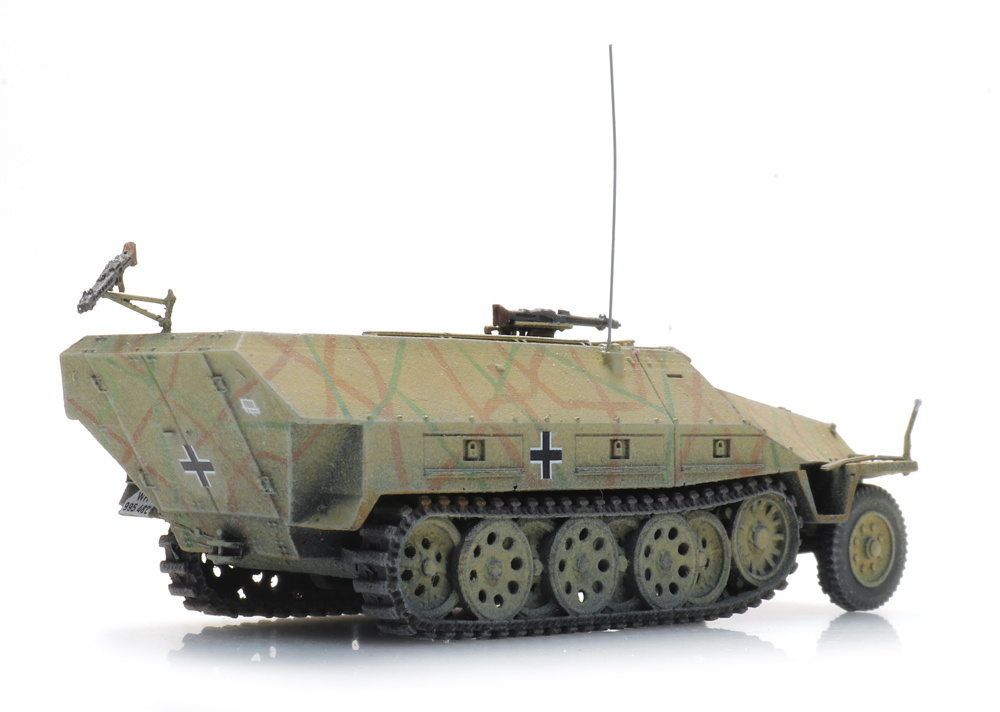 Sdkfz 251/1 Ausf D (S)MG Tarnung Modell von Artitec 1:87