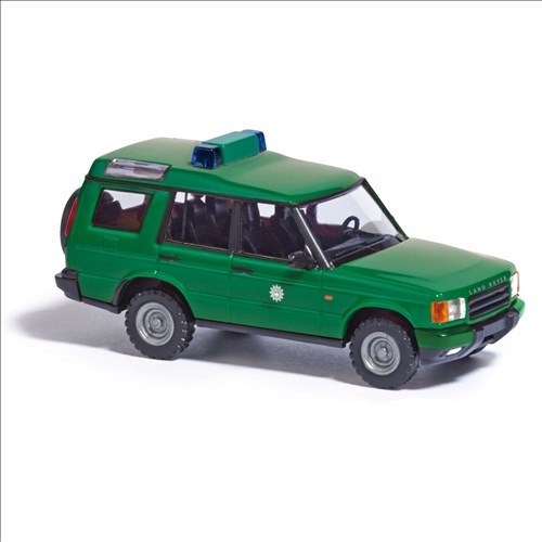 Land Rover Discovery, Bundespolizei grün  Modell von Busch 1:87