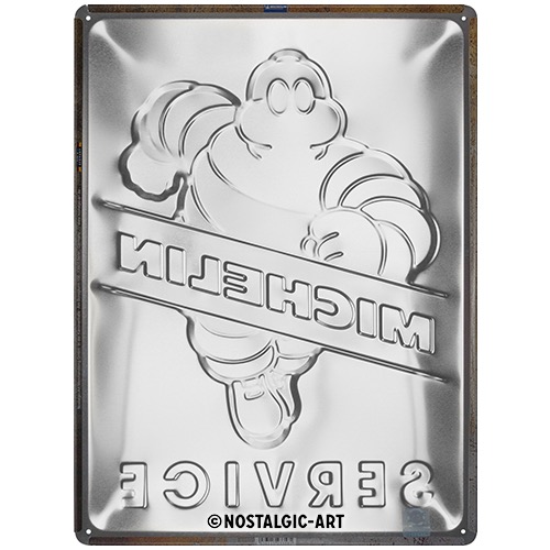 Michelin-Service Blechschild 30 x 40 cm Modell von Nostalgic-Art. Der Hersteller ist Michelin.
