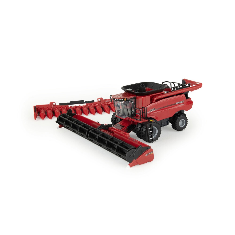 Case IH Axial-Flow 8260 Mähdrescher mit Zwillingsbereifung Prestige Collection Modell von Ertl 1:64