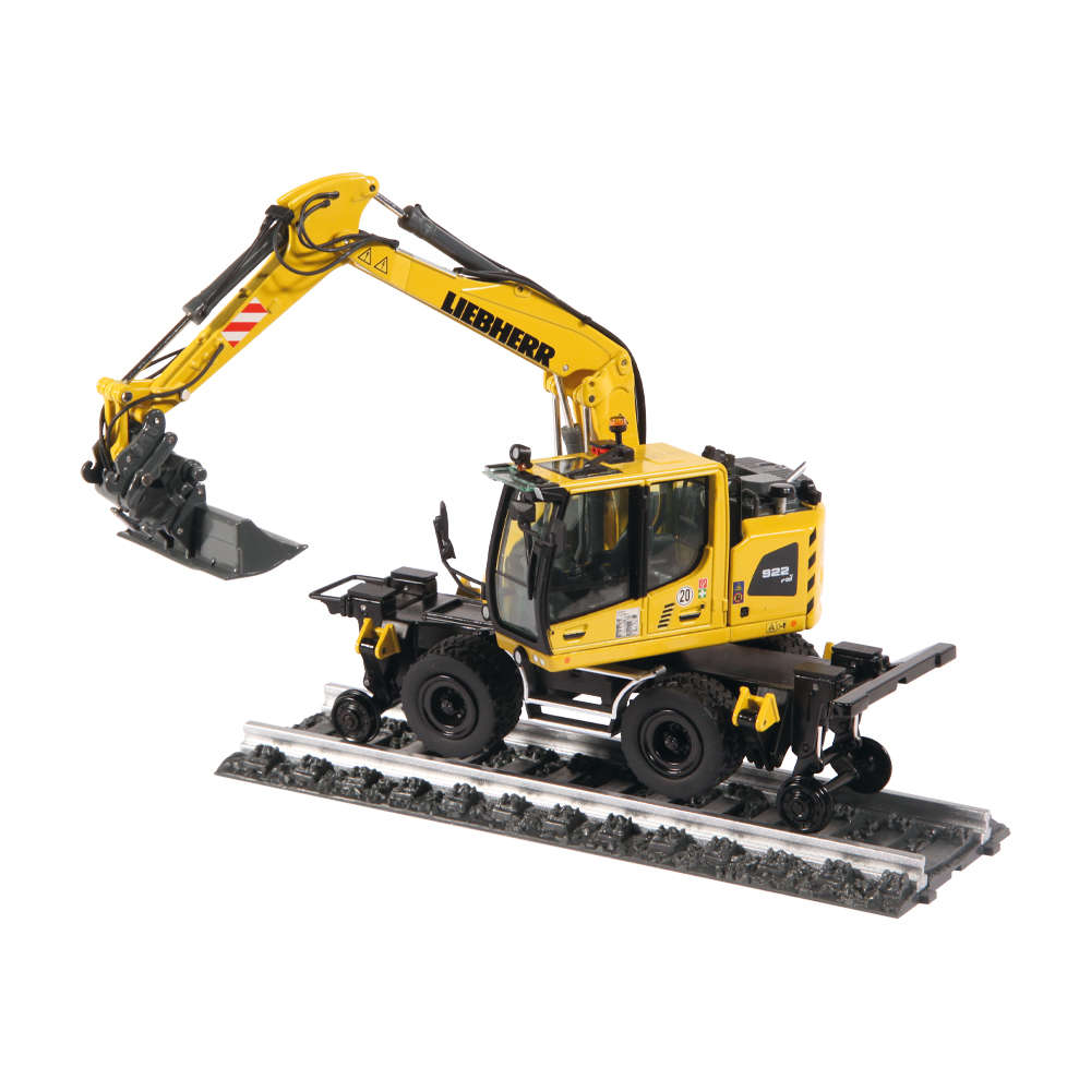 Liebherr A922 Rail Litronic  Modell von NZG 1:50