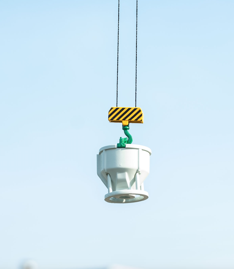 JASO Turmdrehkran Modell von ROS 1:87