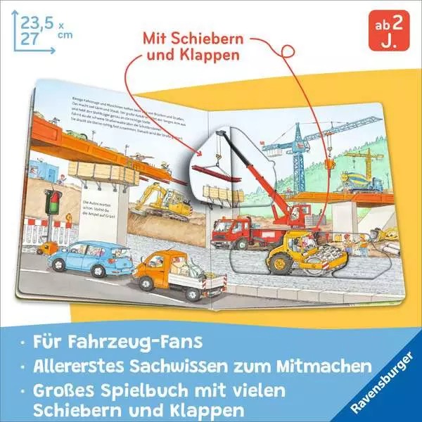 Aufladen Abfahren Auf der Baustelle