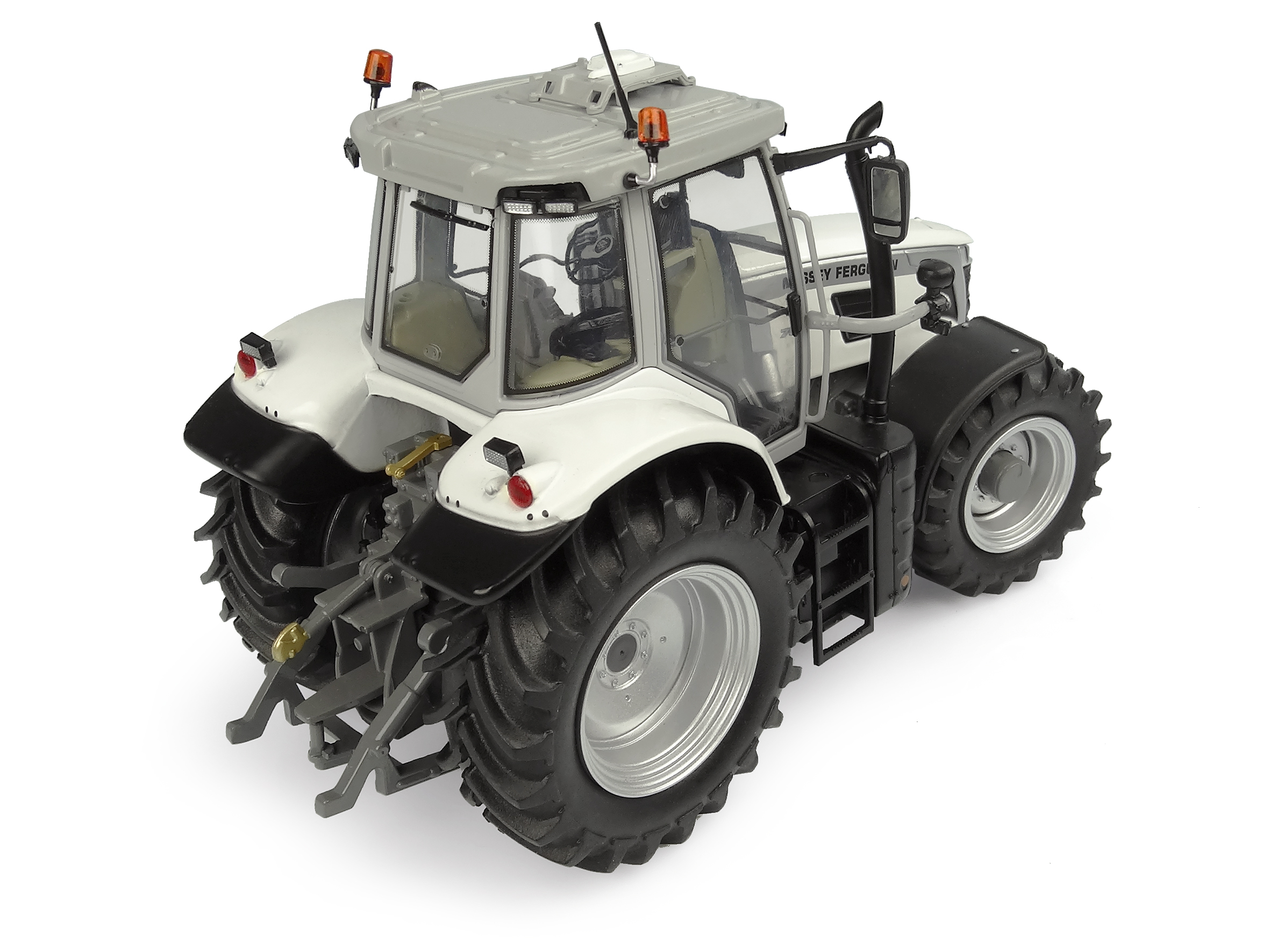 Massey Ferguson 7S.190 White Lim. Edt. 2023 Modell von Universal Hobbies 1:32