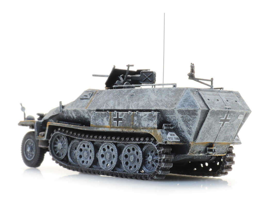Sd.Kfz. 251/10 Ausf. C Pak winter Modell von Artitec 1:87