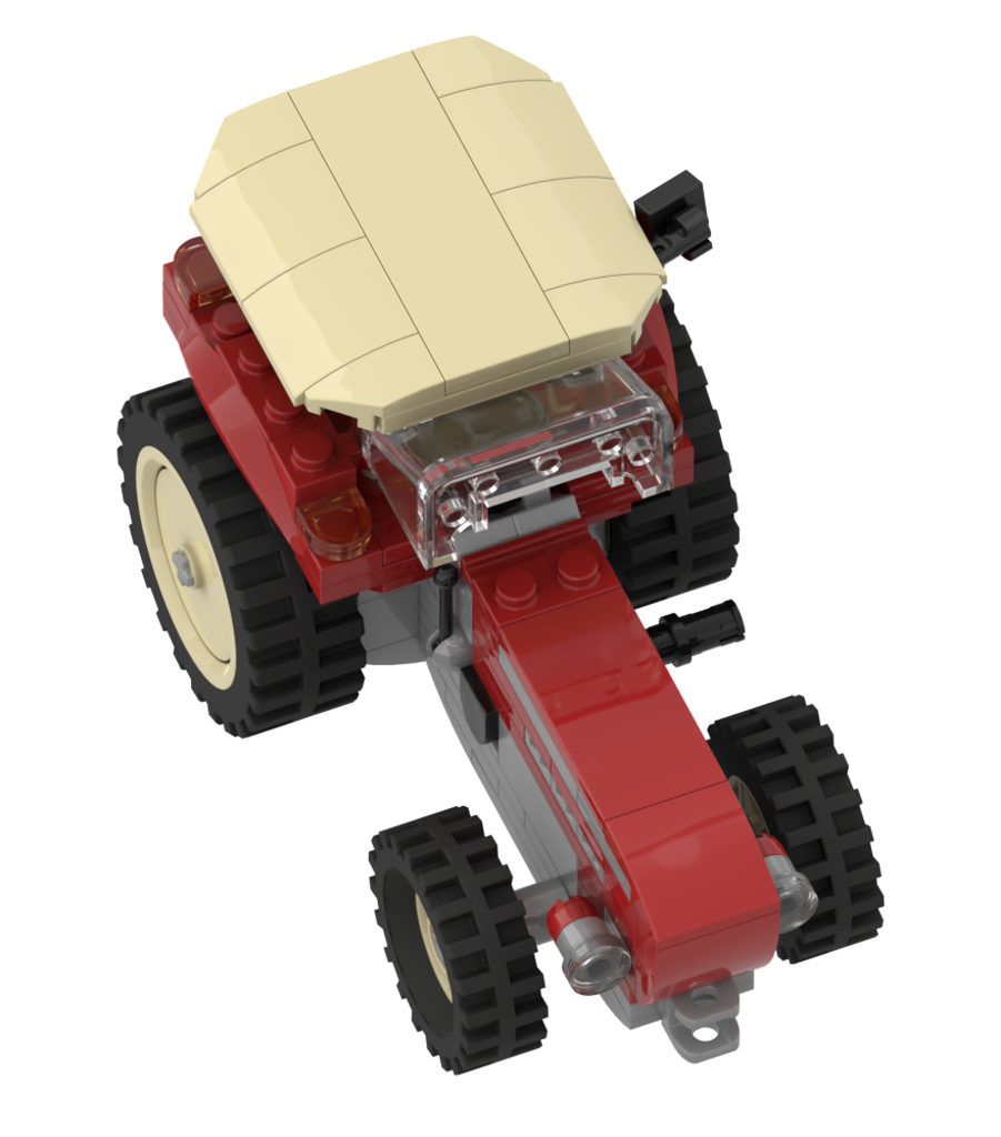 Schlüter Super 650 Traktor Bausatz mit Klemmbausteinen