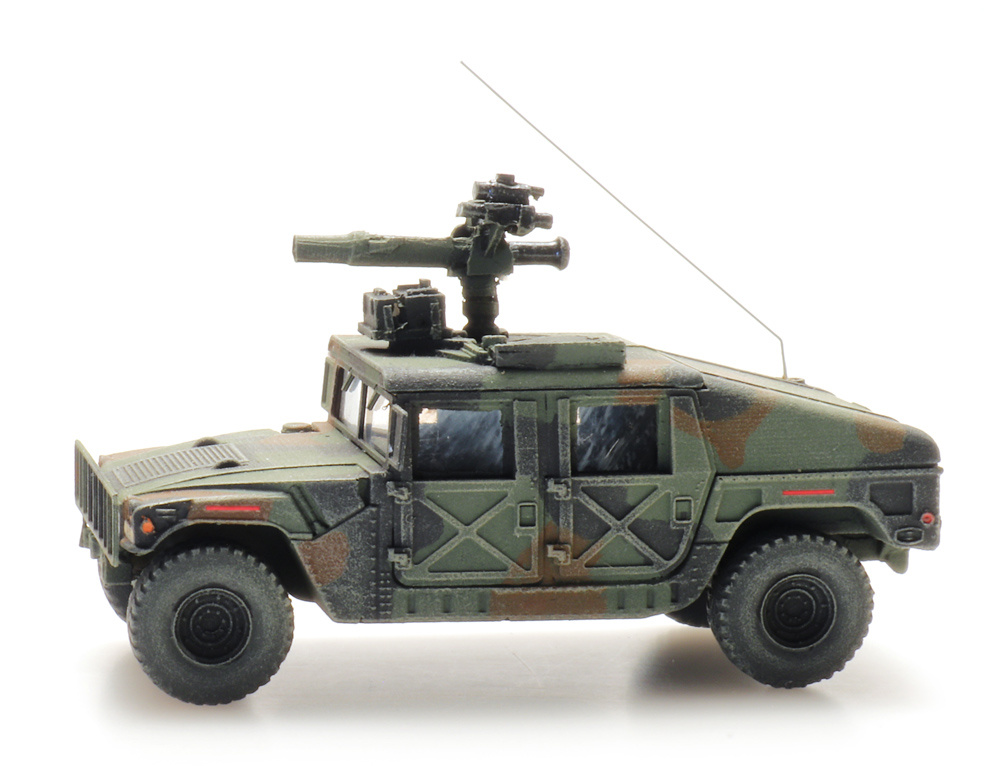 US Humvee Camo Armored TOW Modell von Artitec 1:87