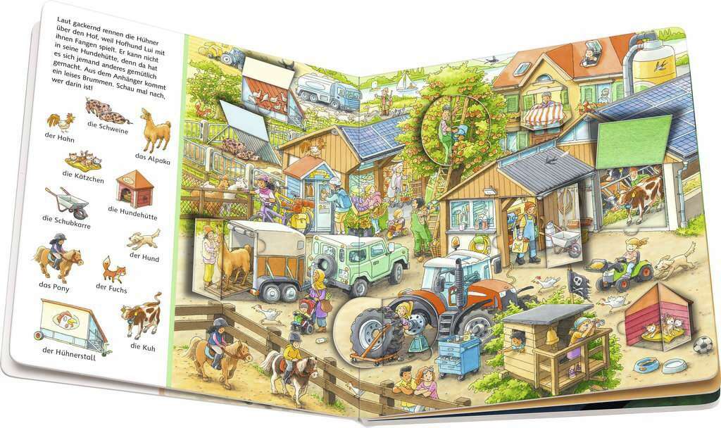 Mein Sachen suchen Wimmelbuch: Auf dem Land