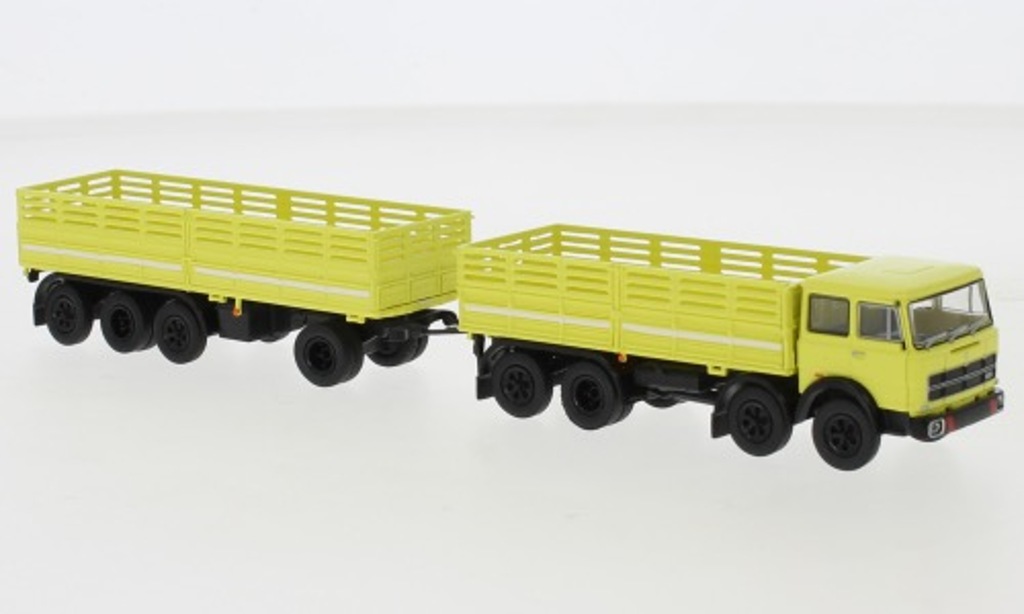 Fiat 691 Hängerzug - gelb-1