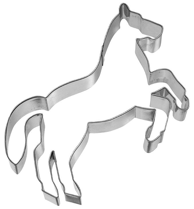 Ausstechform Pferd steigend, 13,5 cm