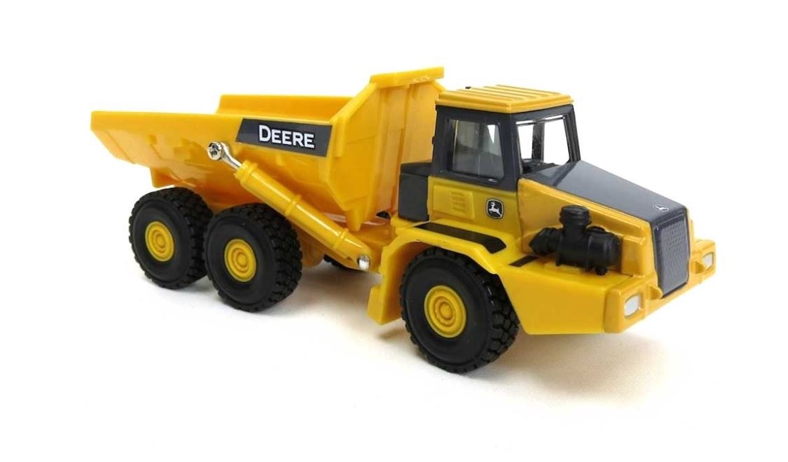 John Deere Knickgelenkter Muldenkipper gelb Modell von Ertl 1:64