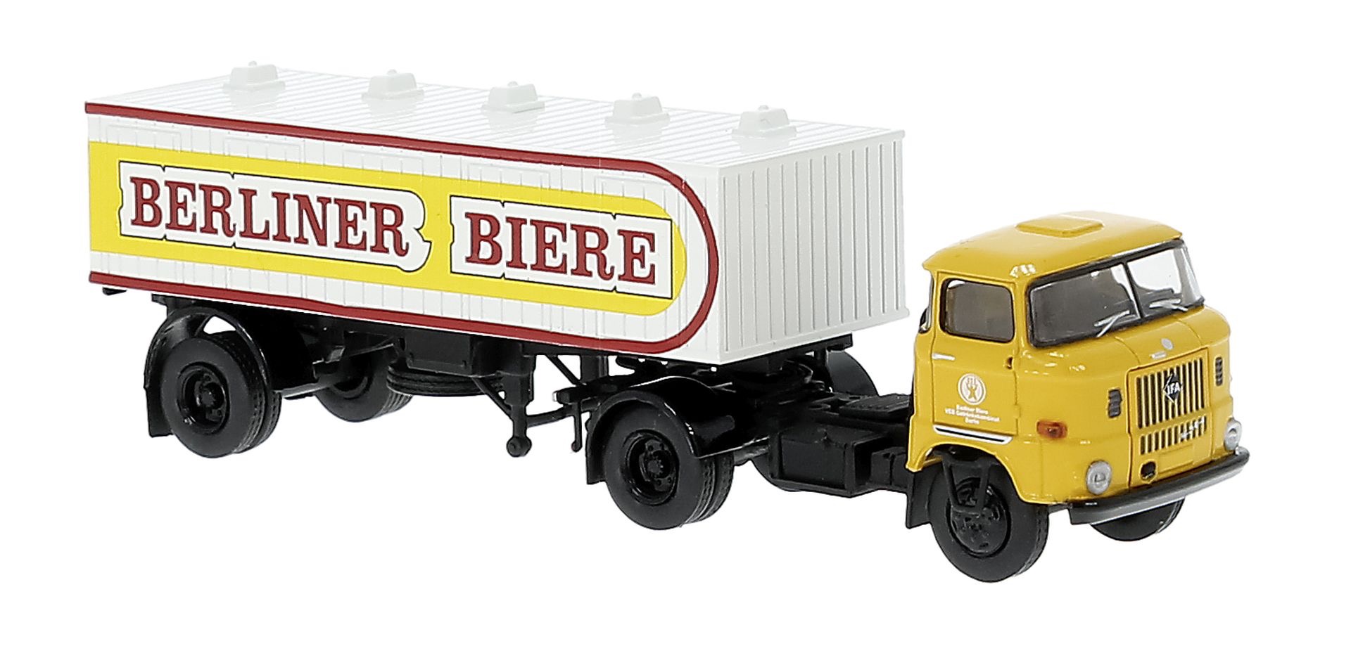 IFA W 50 Biertanksattelzug Berliner Biere Modell von Brekina 1:87