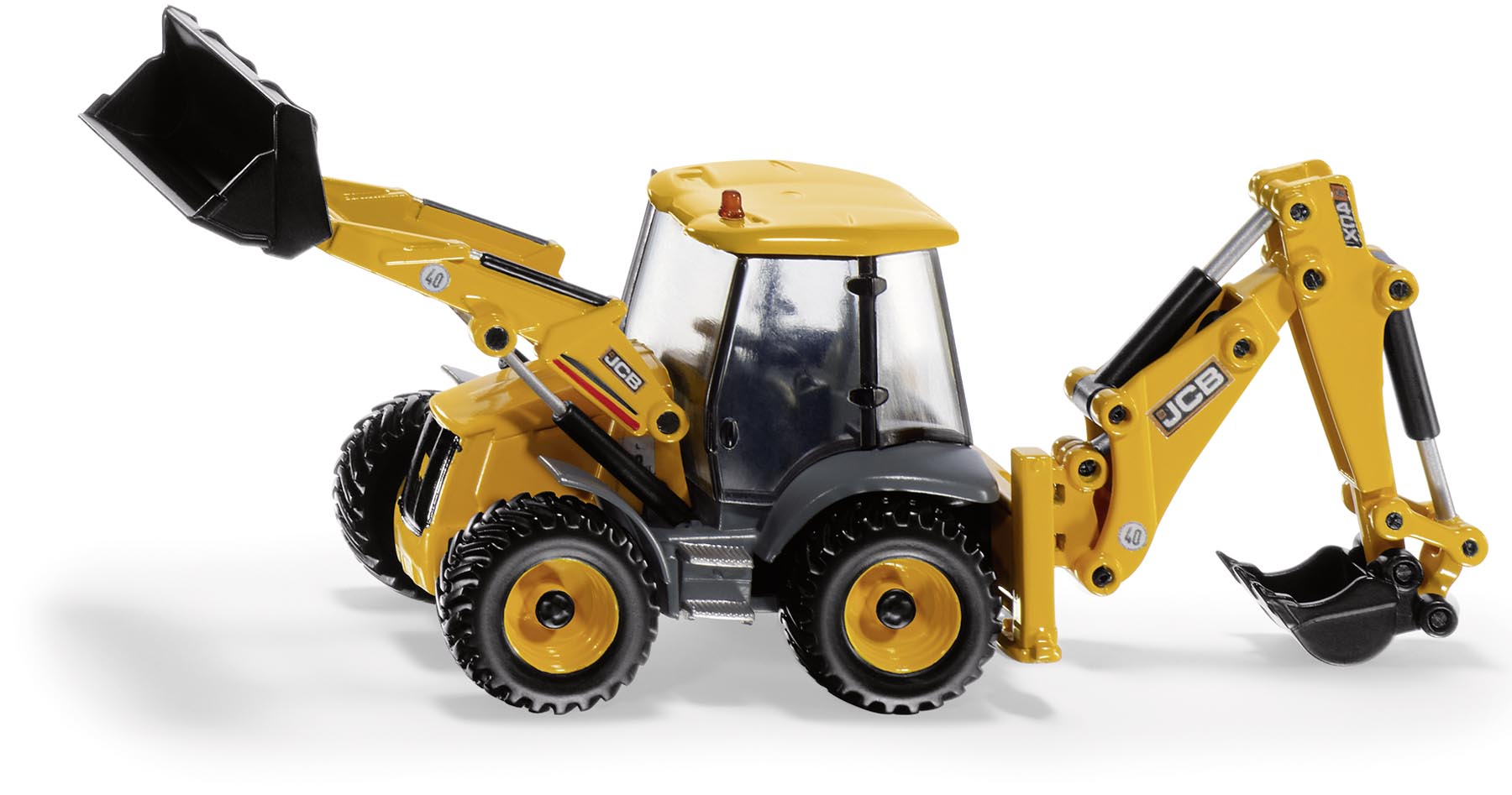 JCB 4CX Baggerlader Modell von Siku 1:50