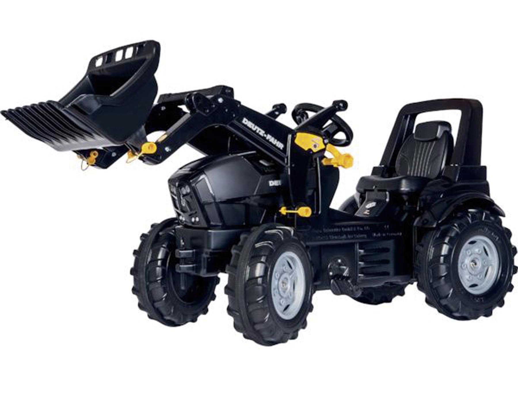 DeutzAgrotron 8280 TTV (schwarz) mit Frontlader von rolly toys