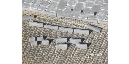 Bordsteine Ergänzung Modell von Juweela 1:87