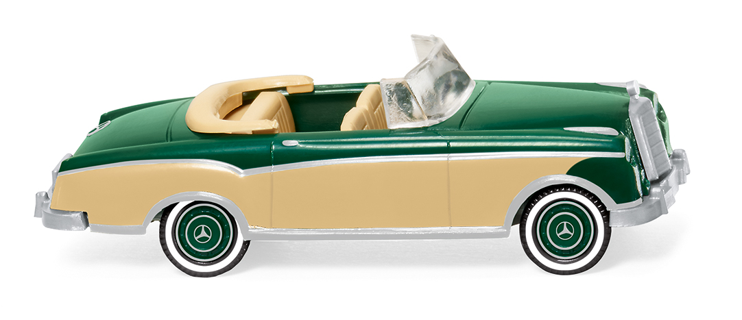 MB 220 S Cabrio moosgrün-1