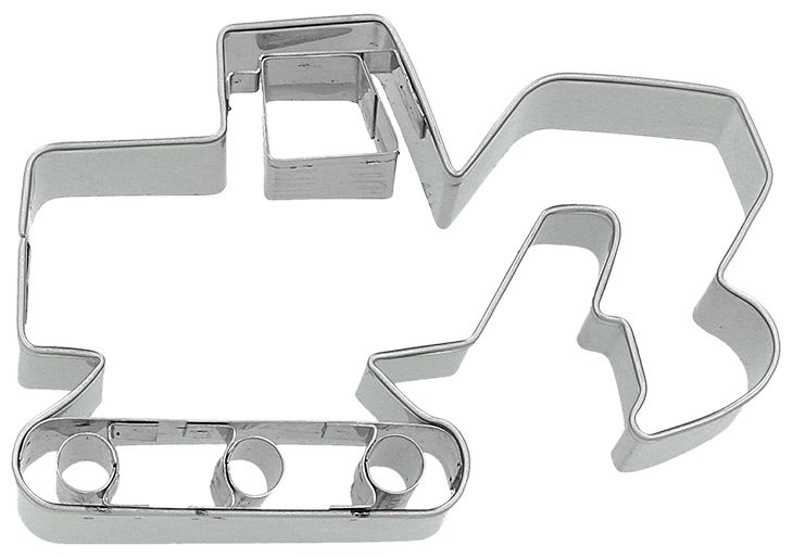 Ausstechform Bagger, 8,5 cm