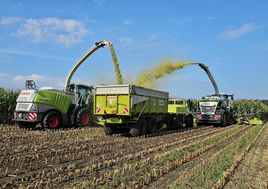 Poster Claas Jaguar 970 und 990-1