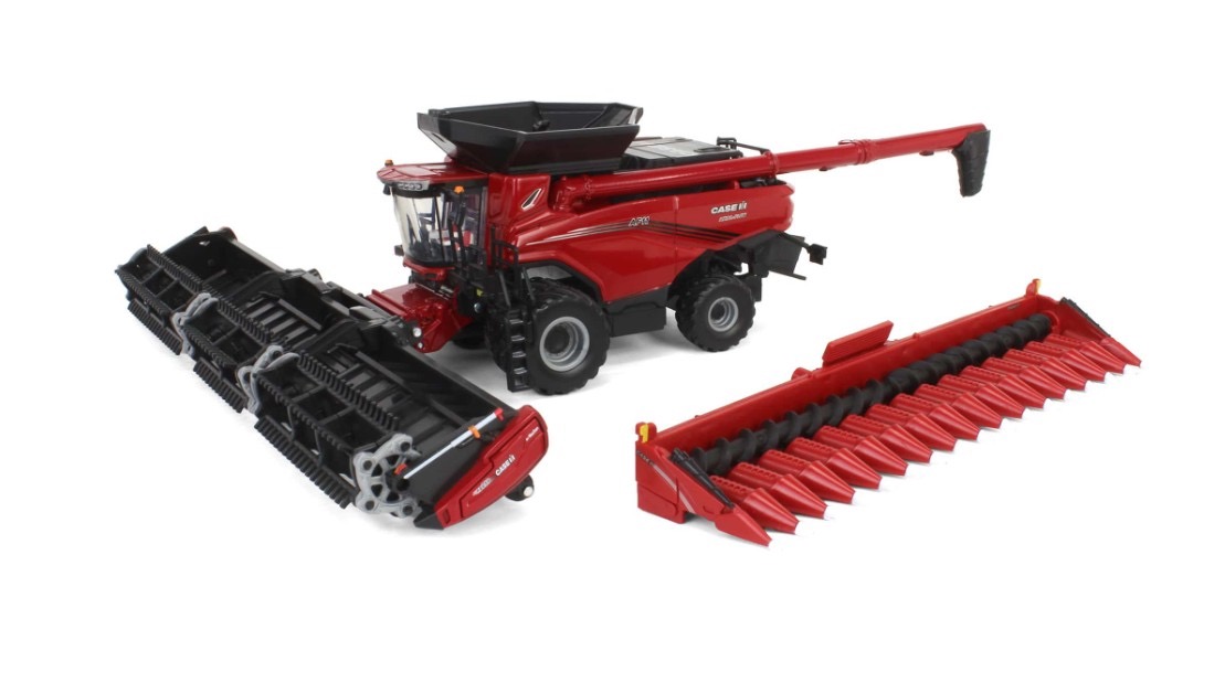 Case IH AF11 Combine with Duals Prestige Collection rot  Modell von Ertl