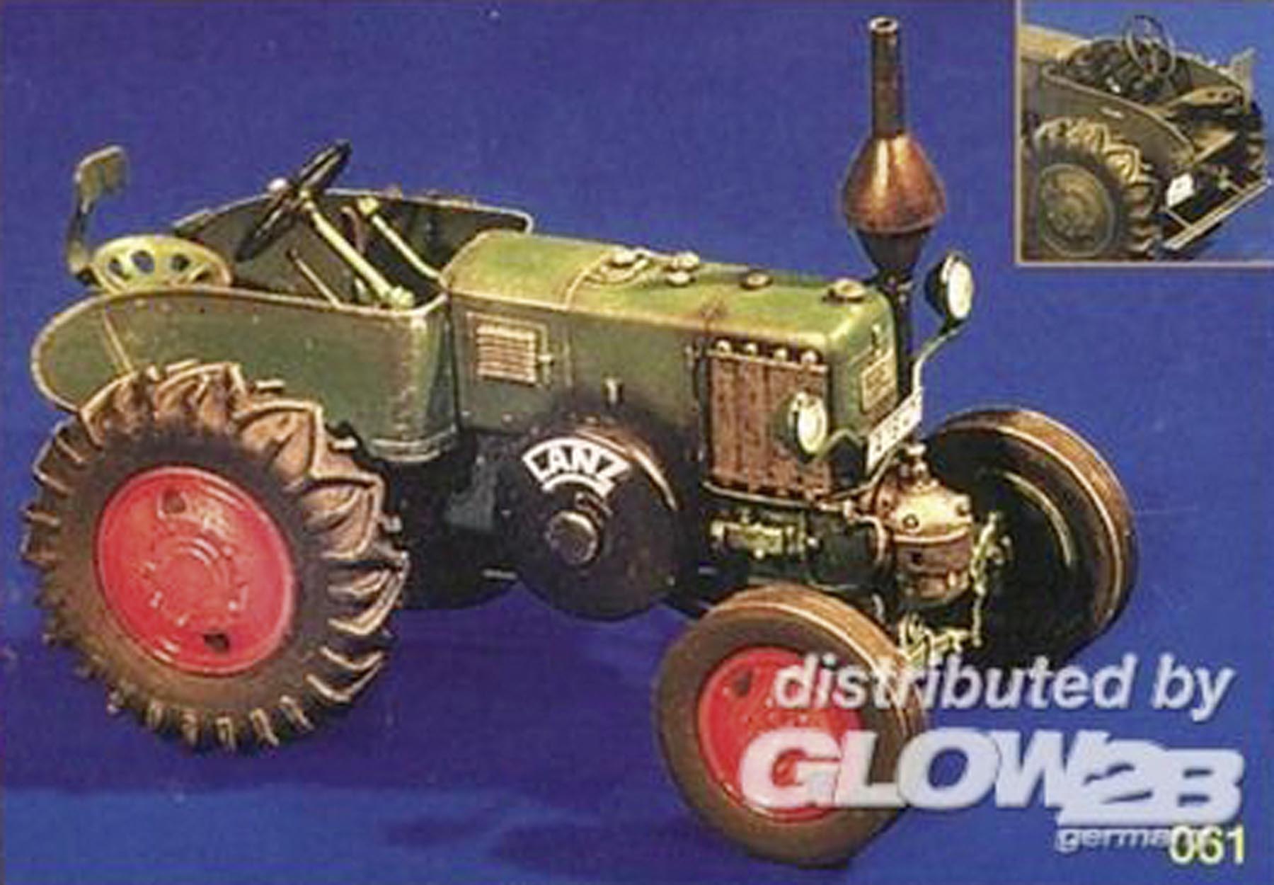 Lanz Bulldog 35 PS Bausatz aus Resin Modell von Plus Model 1:35