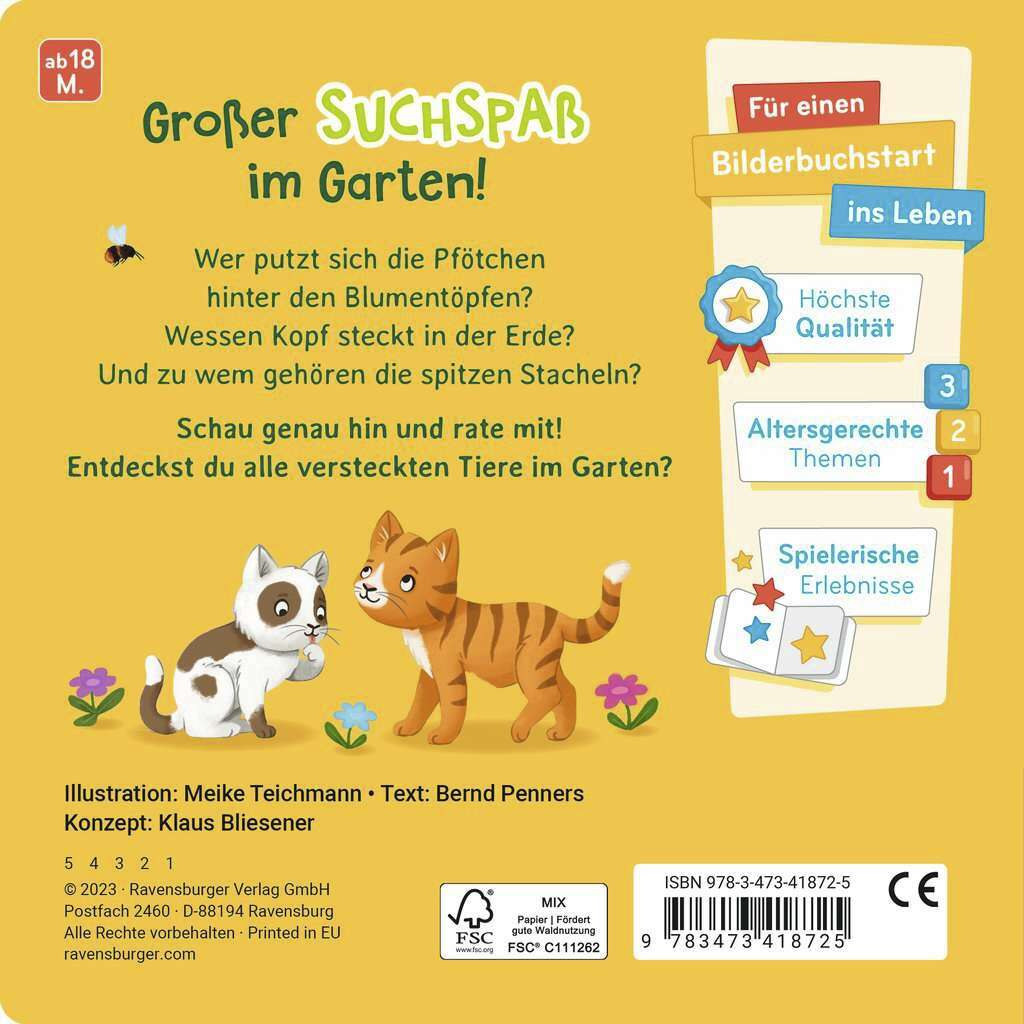 Rate mal: Wer lebt im Garten?