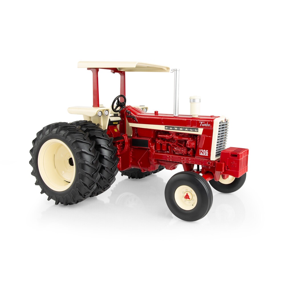 Farmall 1206 mit Zwillingsbereifung 60th Anniversary Prestige Collection rot Modell von Ertl 1:16