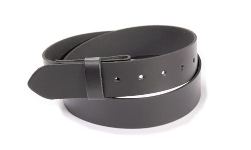 Gürtel mit Druckknöpfen Gr. 90 (schwarz)