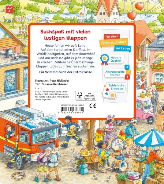 Mein Sachen suchen Wimmelbuch Auf dem Land 