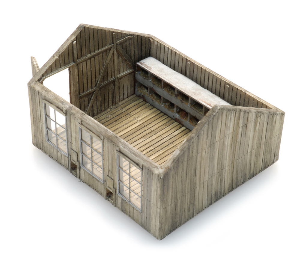 Hühnerscheune Bausatz Modell von Artitec 1:87