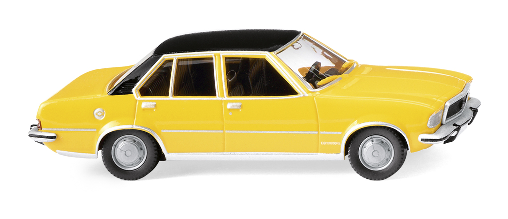 Opel Commodore B verkehrsgelb-1