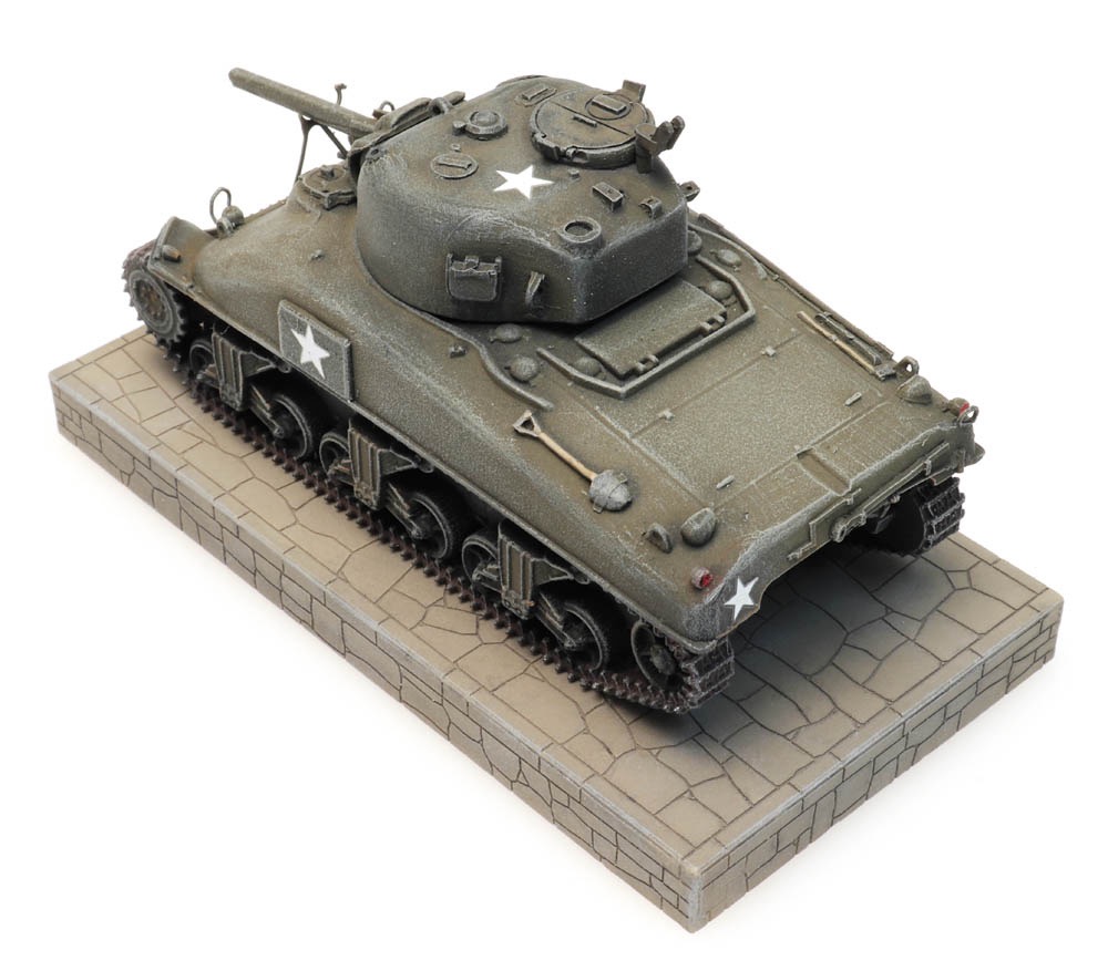 Sherman M4A1 Denkmal Modell von Artitec 1:87