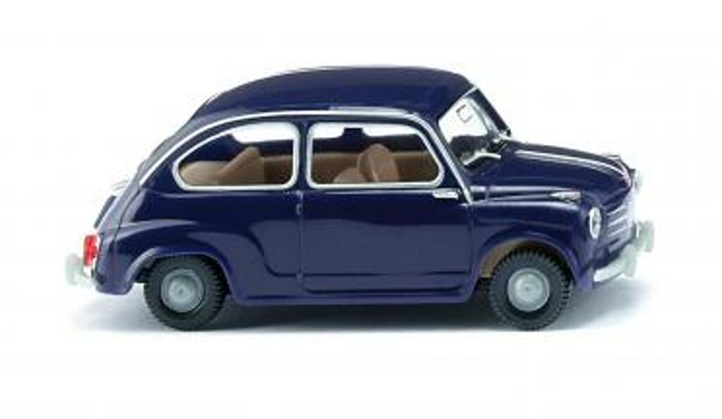 Fiat 600 - dunkelblau-1