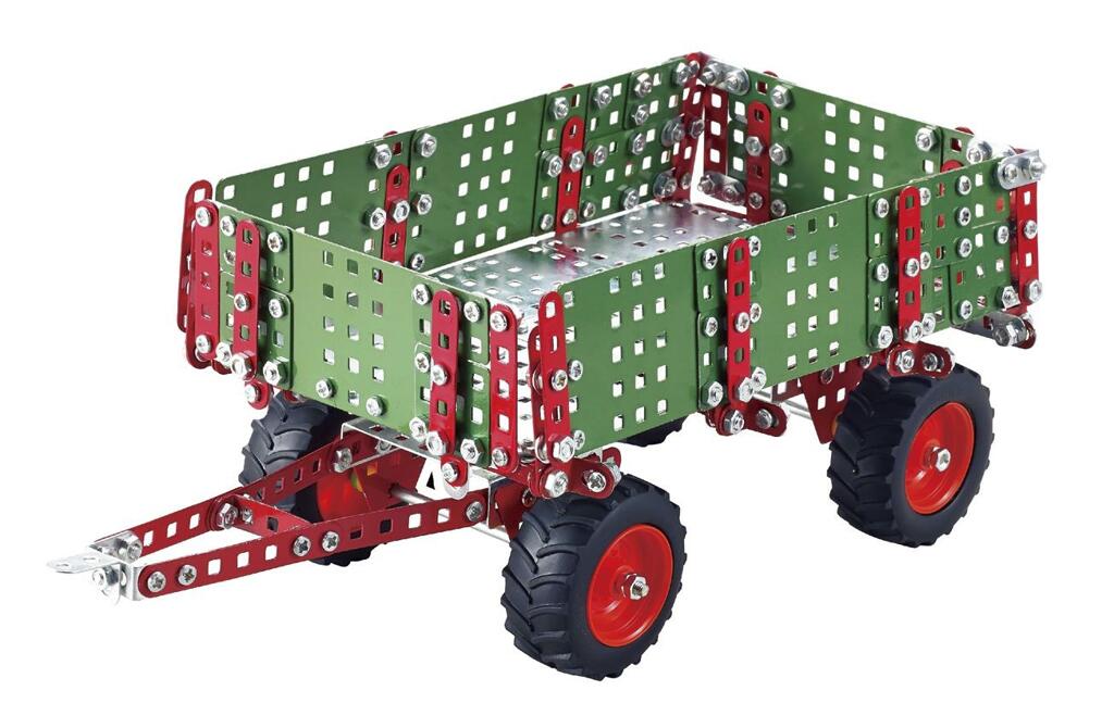 Metallbaukasten 2-Achs Pritschenanhänger-1