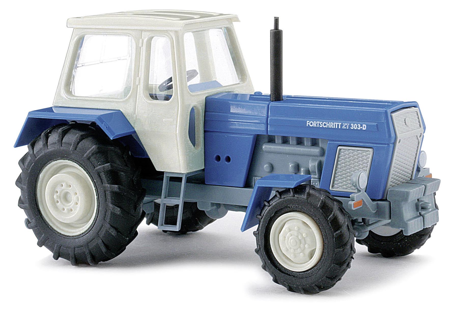 Fortschritt ZT 303-D Blau Bj. 1967 Modell von Busch 1:87