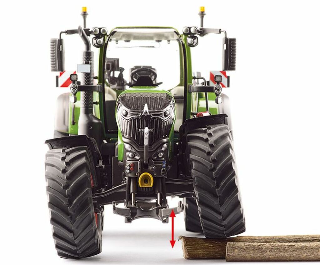 Fendt 724 Vario Gen.7 mit Frontlader Modell von WIKING 1:32