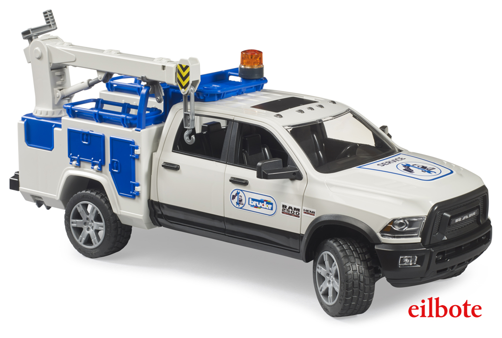 RAM 2500 Service Truck mit Rundumleuchte-1
