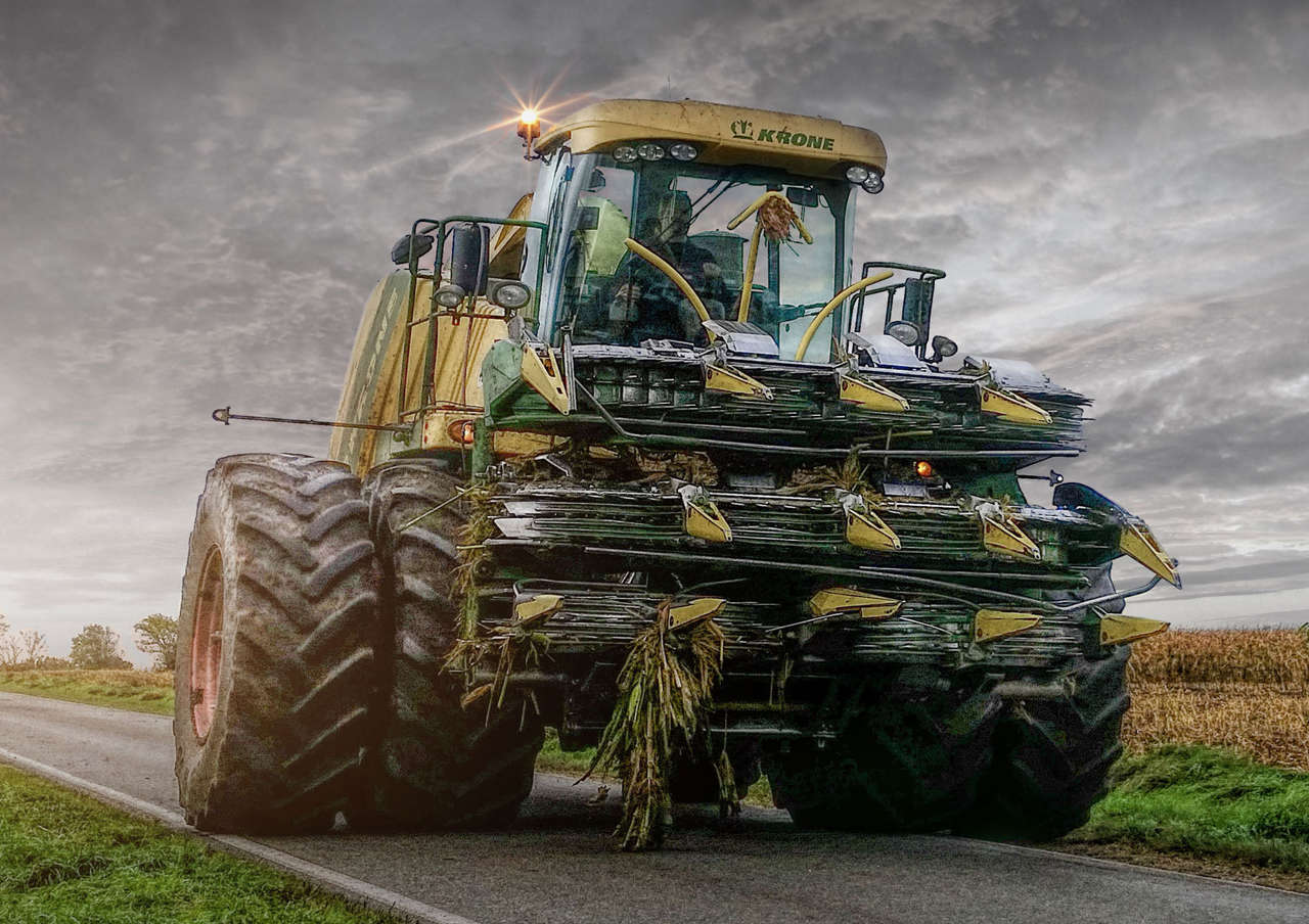 Poster Krone BigX 1100 Zwillingsbereifung-1