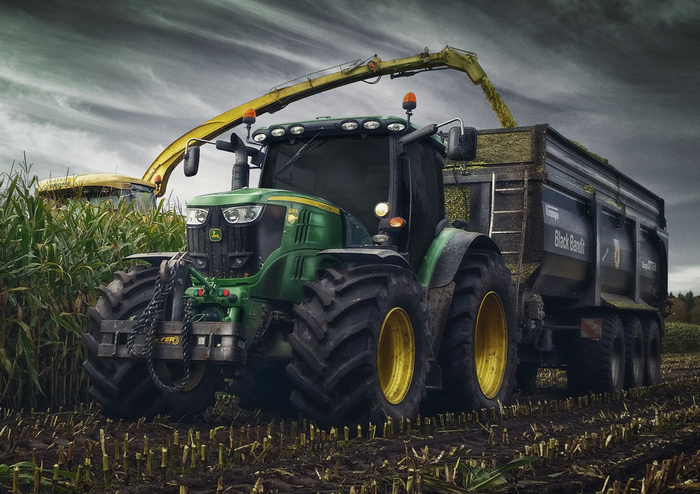 John Deere 6210R Poster-1