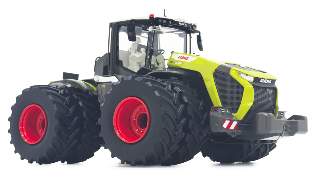 Claas Xerion 12.590 Trac mit Zwillingsbereifung Modell von MarGe Models 1:32