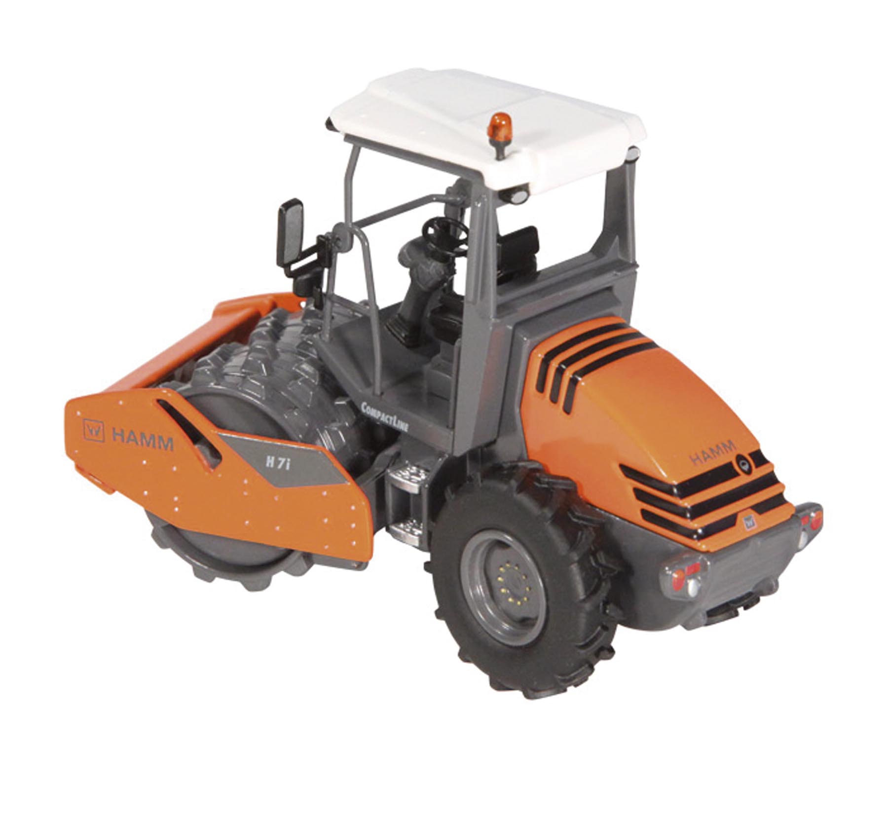 Hamm H7i-ROPS Walzenzug mit Stampffuß Modell von NZG 1:50