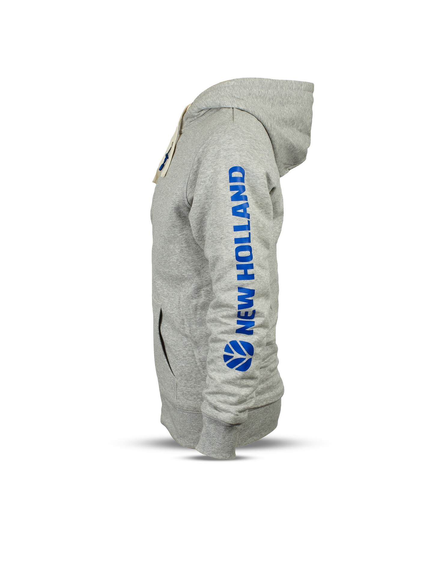 New Holland Sweatshirtjacke grau Herren